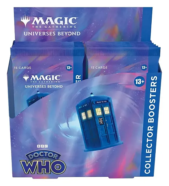 MAGIC THE GATHERING - UNIVERSES BEYOND DOCTOR WHO COLLECTOR BOOSTER DISPLAY - EN